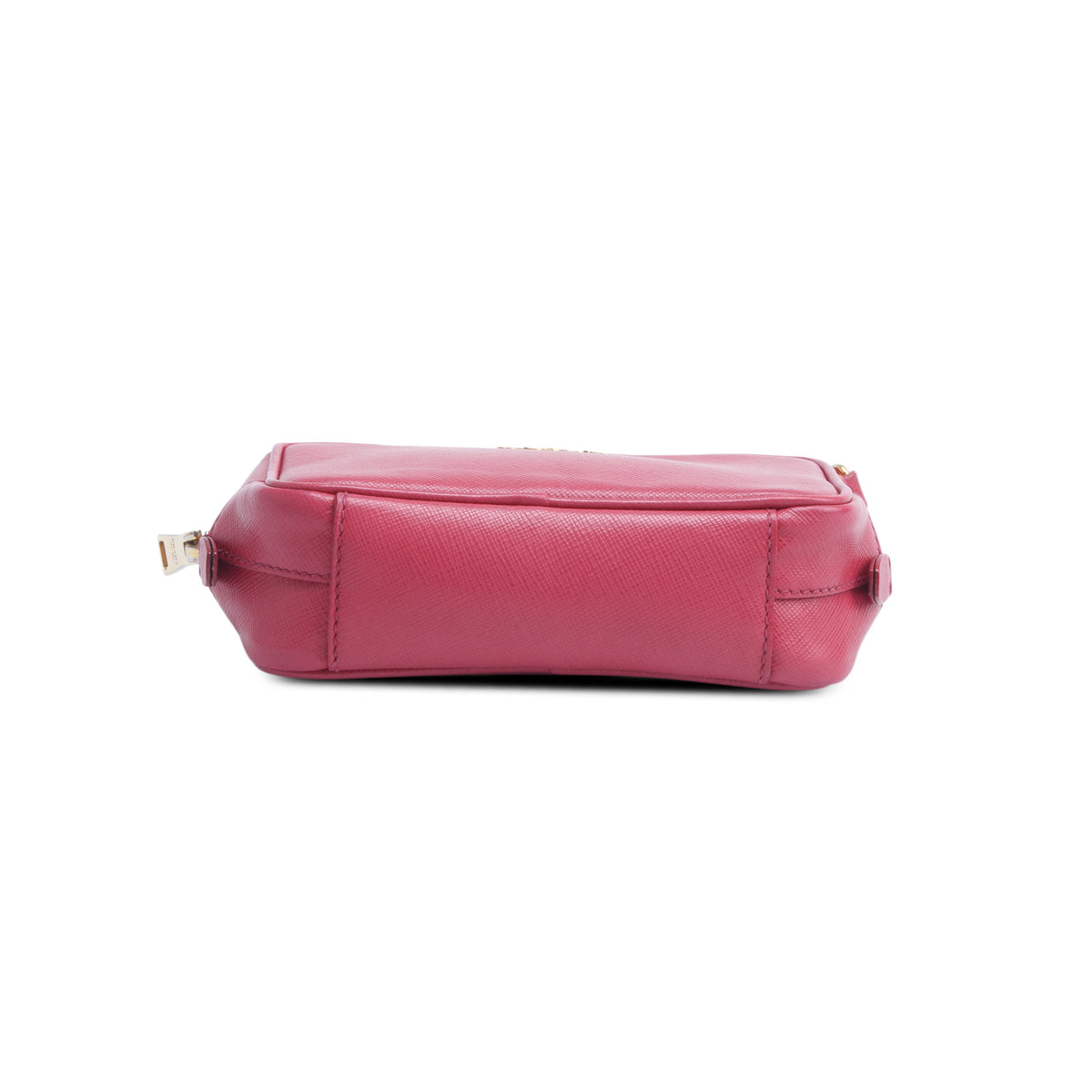 Prada Pink Saffiano Leather Mini Camera Bag w/ Authenticity Card