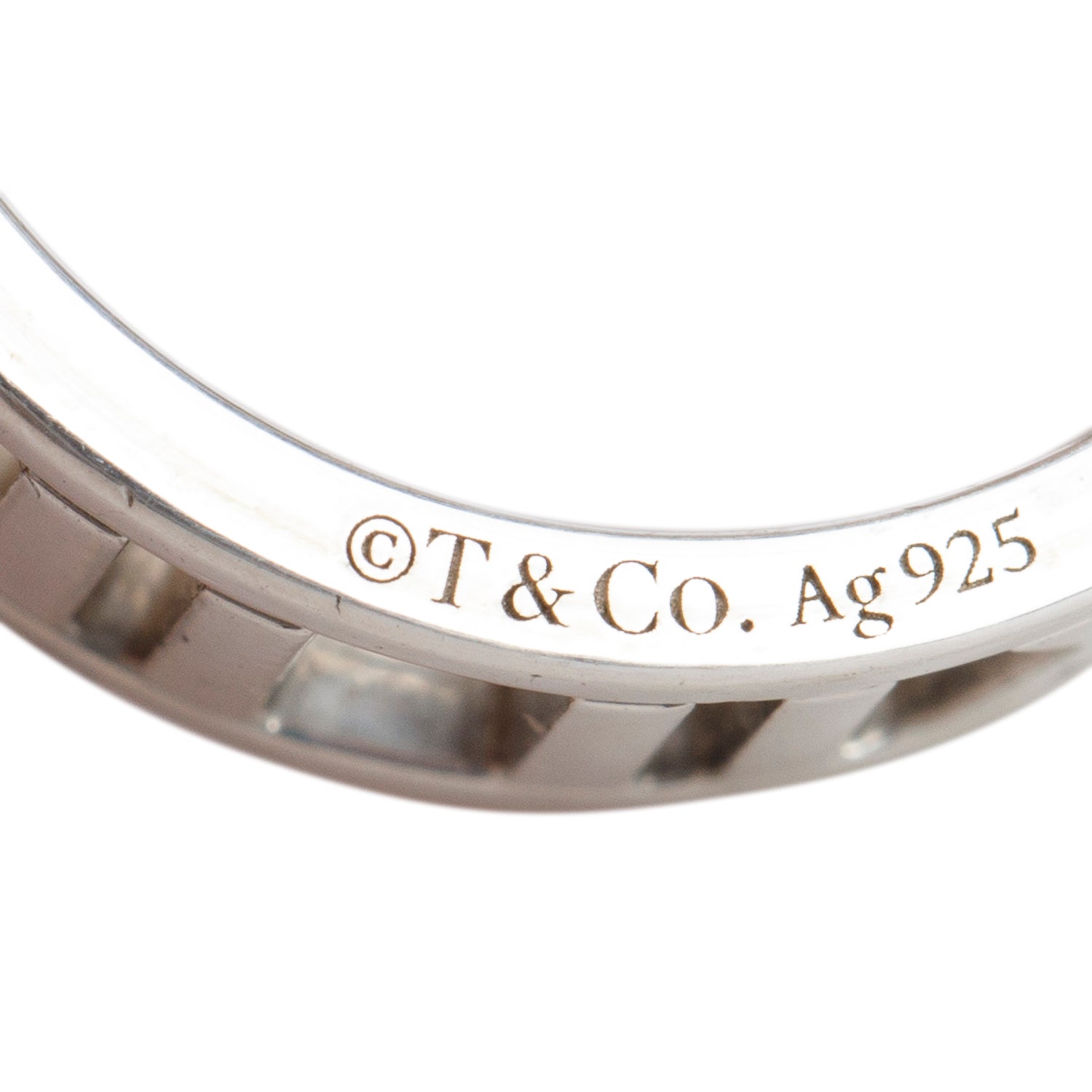 Tiffany & Co. Sterling Silver Atlas Open Ring, Size 5.25