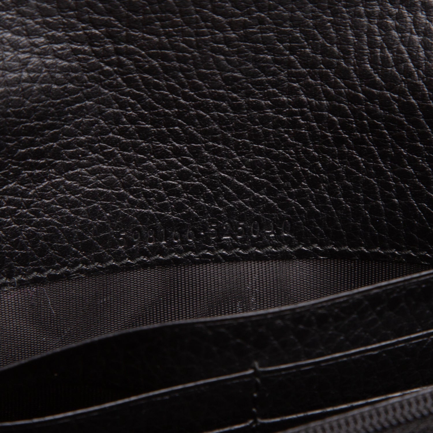 Gucci Black Dollar Calfskin Leather Interlocking GG Continental Wallet w/ Box