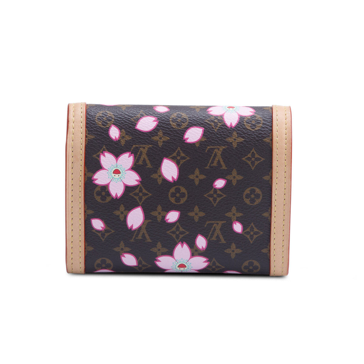 Louis Vuitton Monogram Cherry Blossom LV x TM Victorine NV Wallet