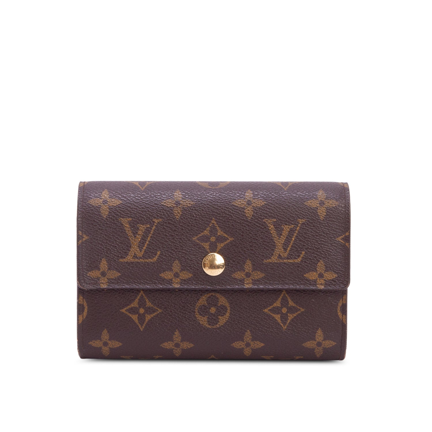 Louis Vuitton Monogram Alexandra Flap Wallet