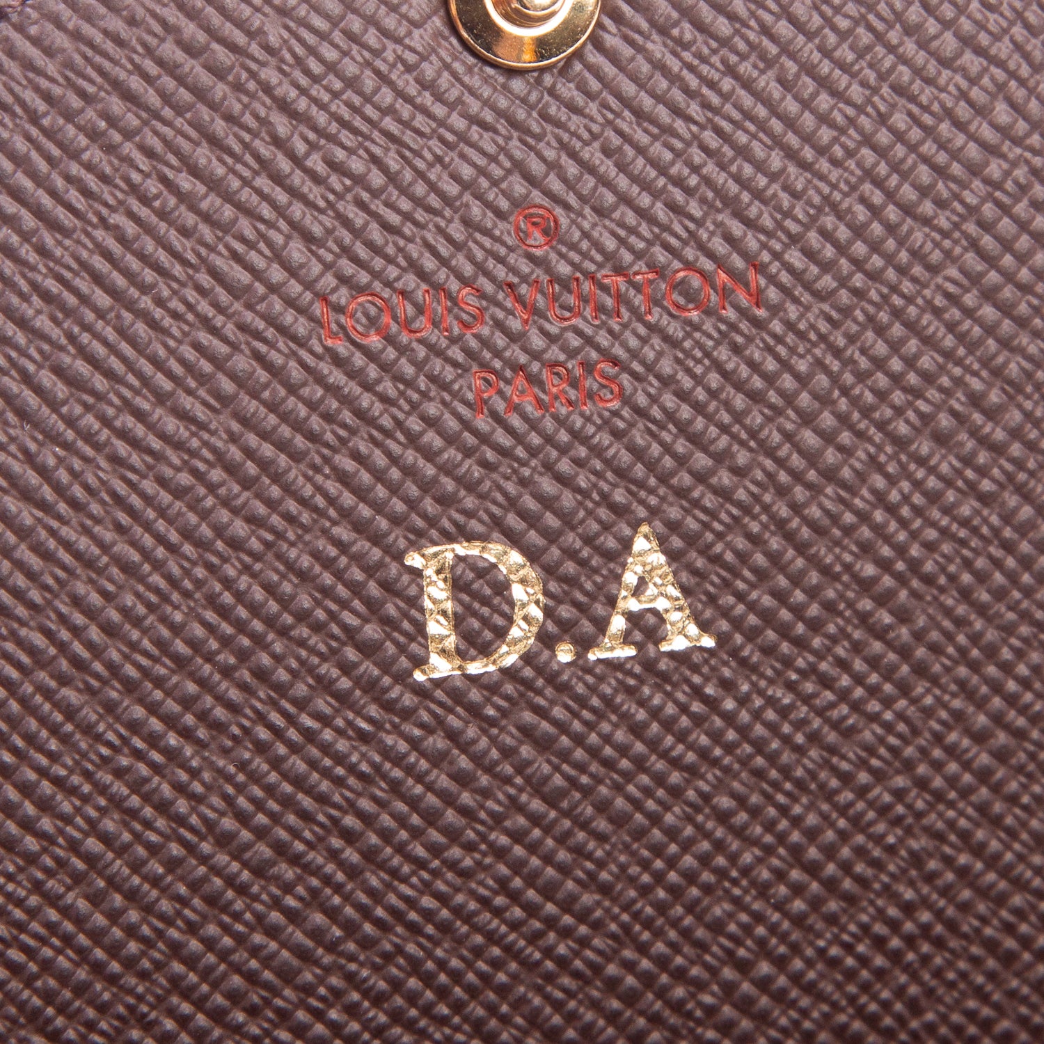 Louis Vuitton Damier Ebene Sarah Wallet