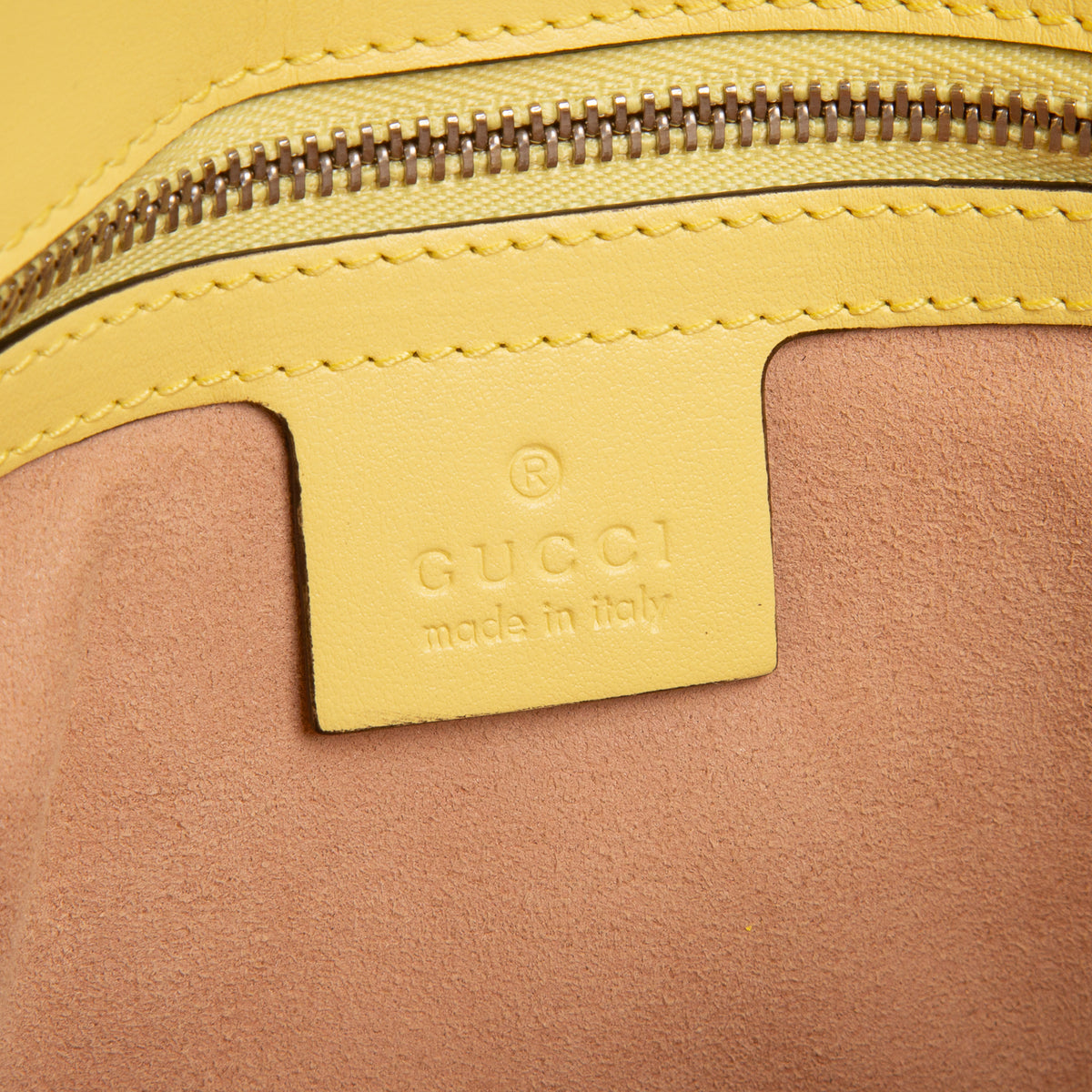 Gucci Yellow GG Marmont Matelasse Medium Shoulder Bag