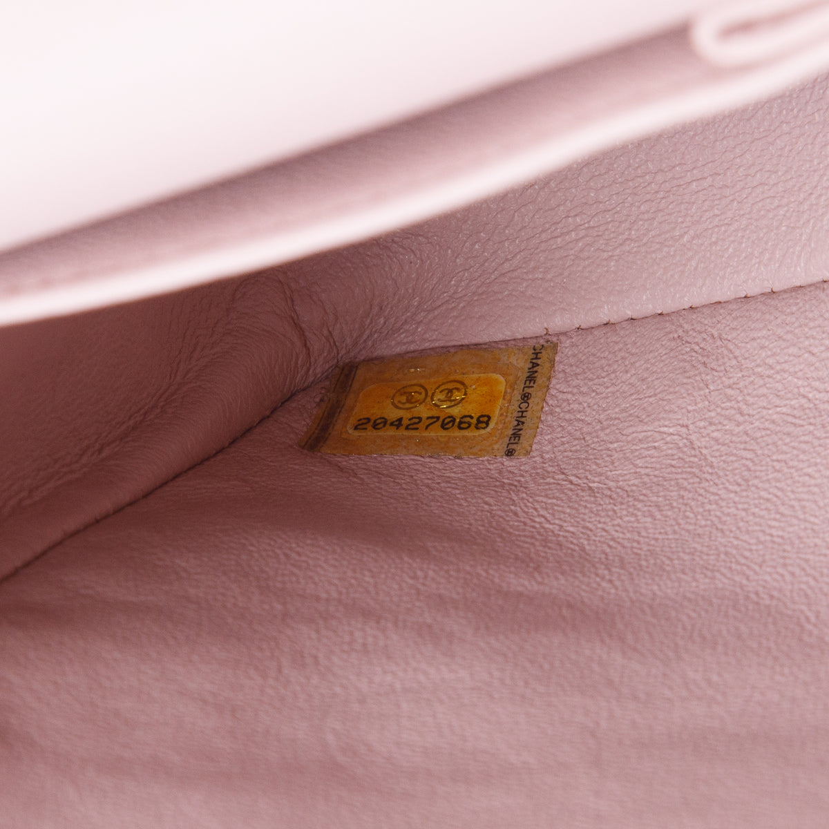 Chanel Pink Quilted Lambskin Leather Classic Medium Double Flap Bag