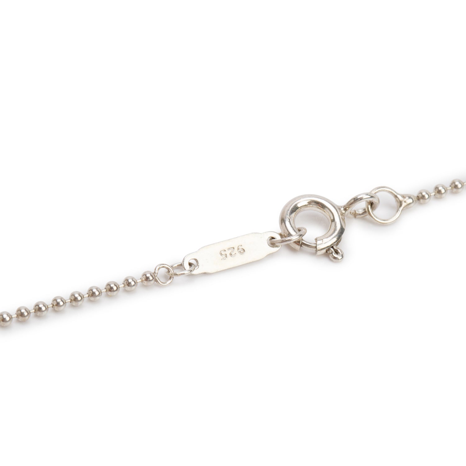 Tiffany & Co. Sterling Silver Notes Alphabet Letter 'L' Medium Disc Pendant Necklace