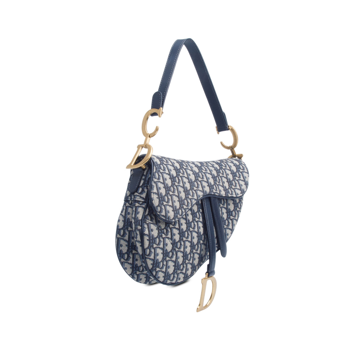 Christian Dior 2022 Oblique Medium Saddle Bag
