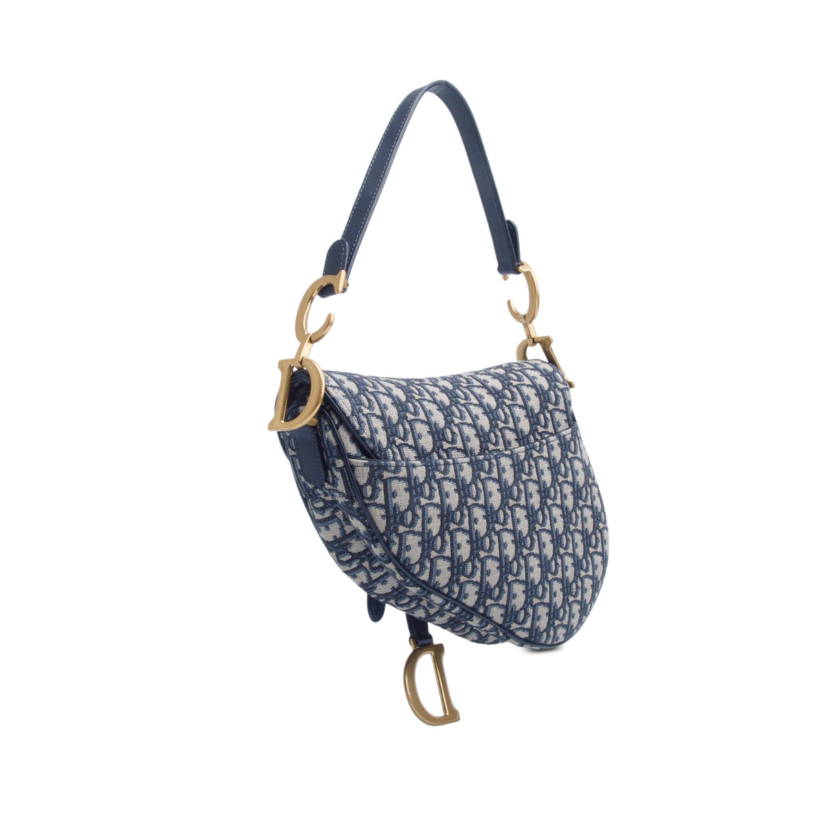 Christian Dior 2022 Oblique Medium Saddle Bag