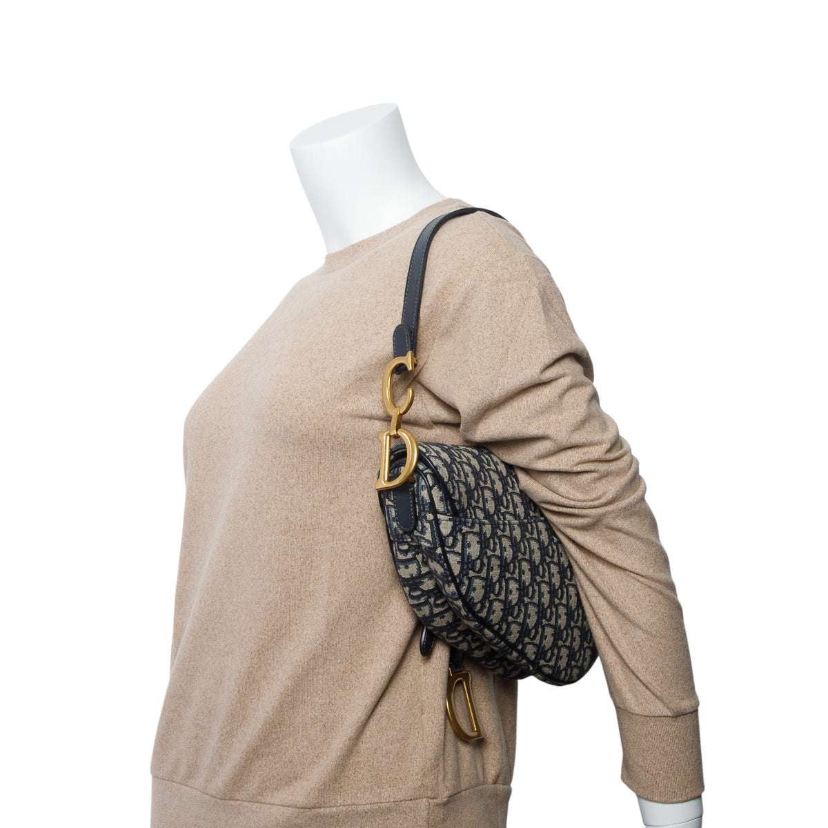 Christian Dior 2022 Oblique Medium Saddle Bag