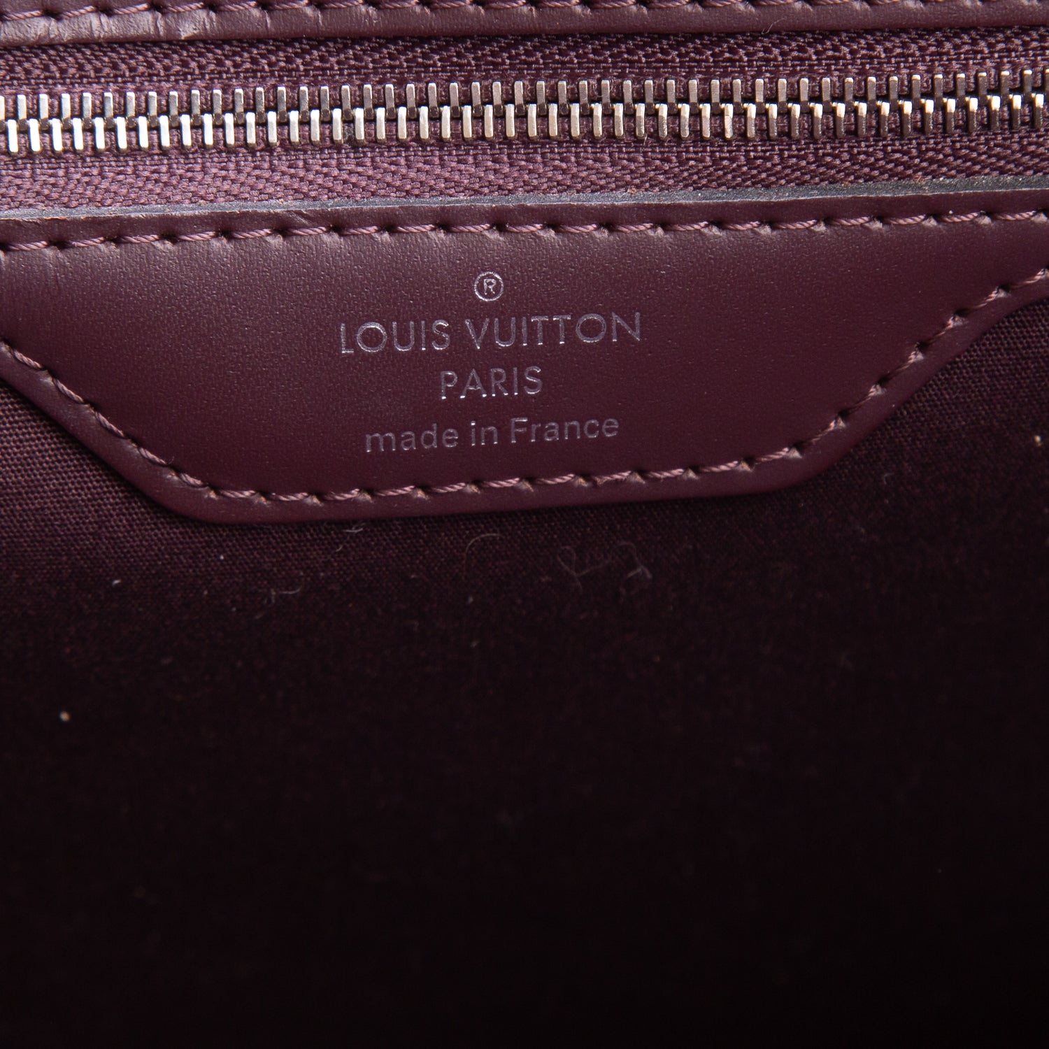 Louis Vuitton Purple Epi Leather Brea MM w/ Strap & Receipt