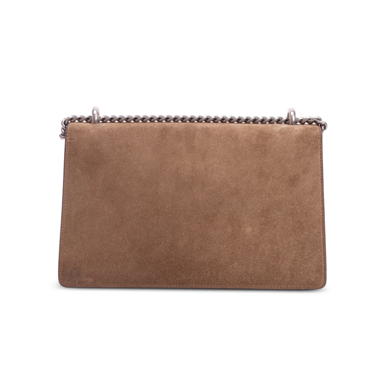 Gucci Brown Suede Small Dionysus Shoulder Bag
