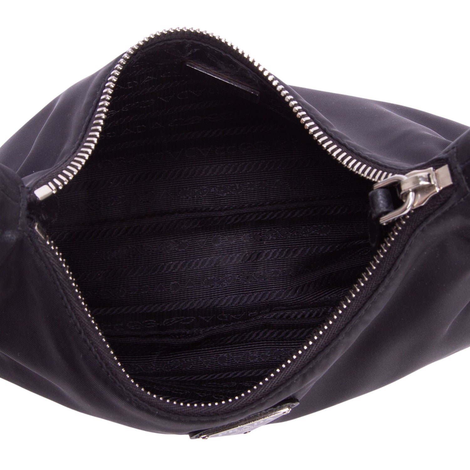 Prada Black Re-Edition 2005 Re-Nylon Bag w/ Straps
