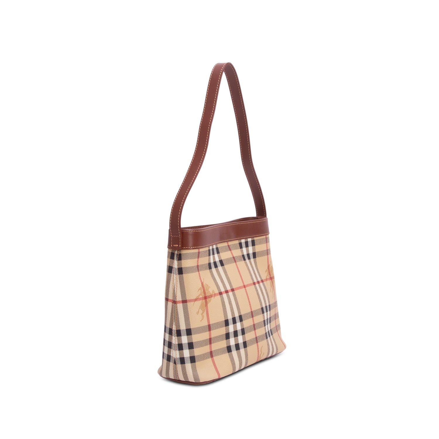 Burberry Haymarket Check Shoulder Bag