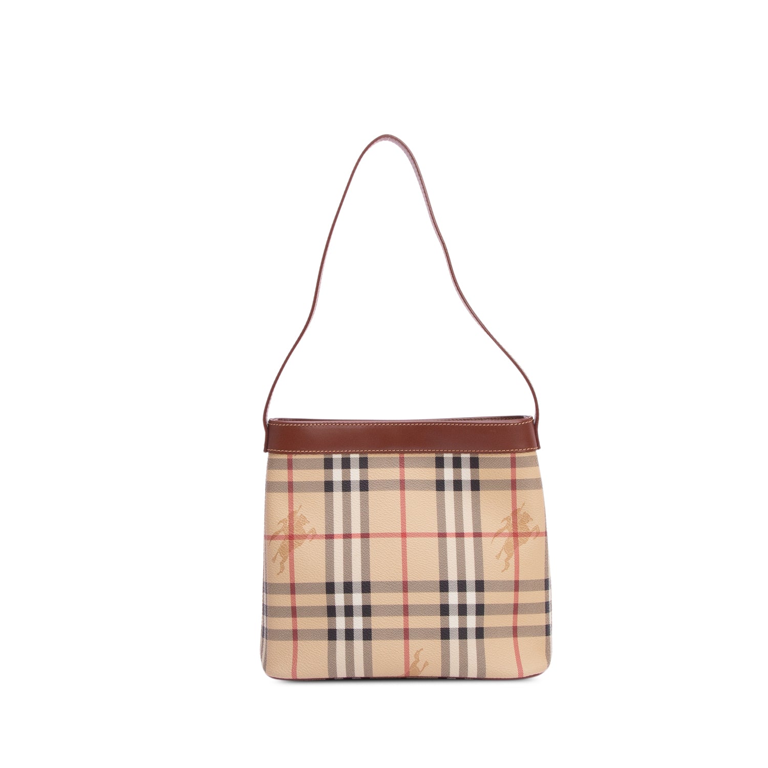 Burberry Haymarket Check Shoulder Bag