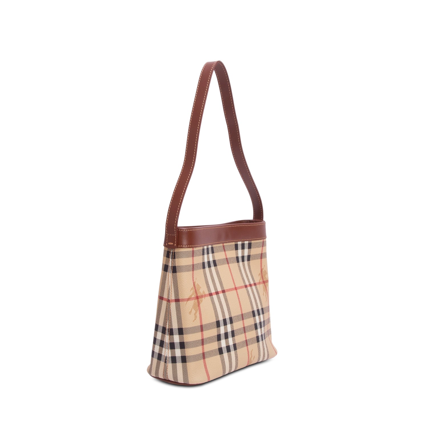 Burberry Haymarket Check Shoulder Bag