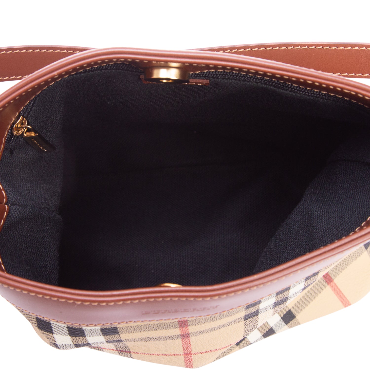 Burberry Haymarket Check Shoulder Bag