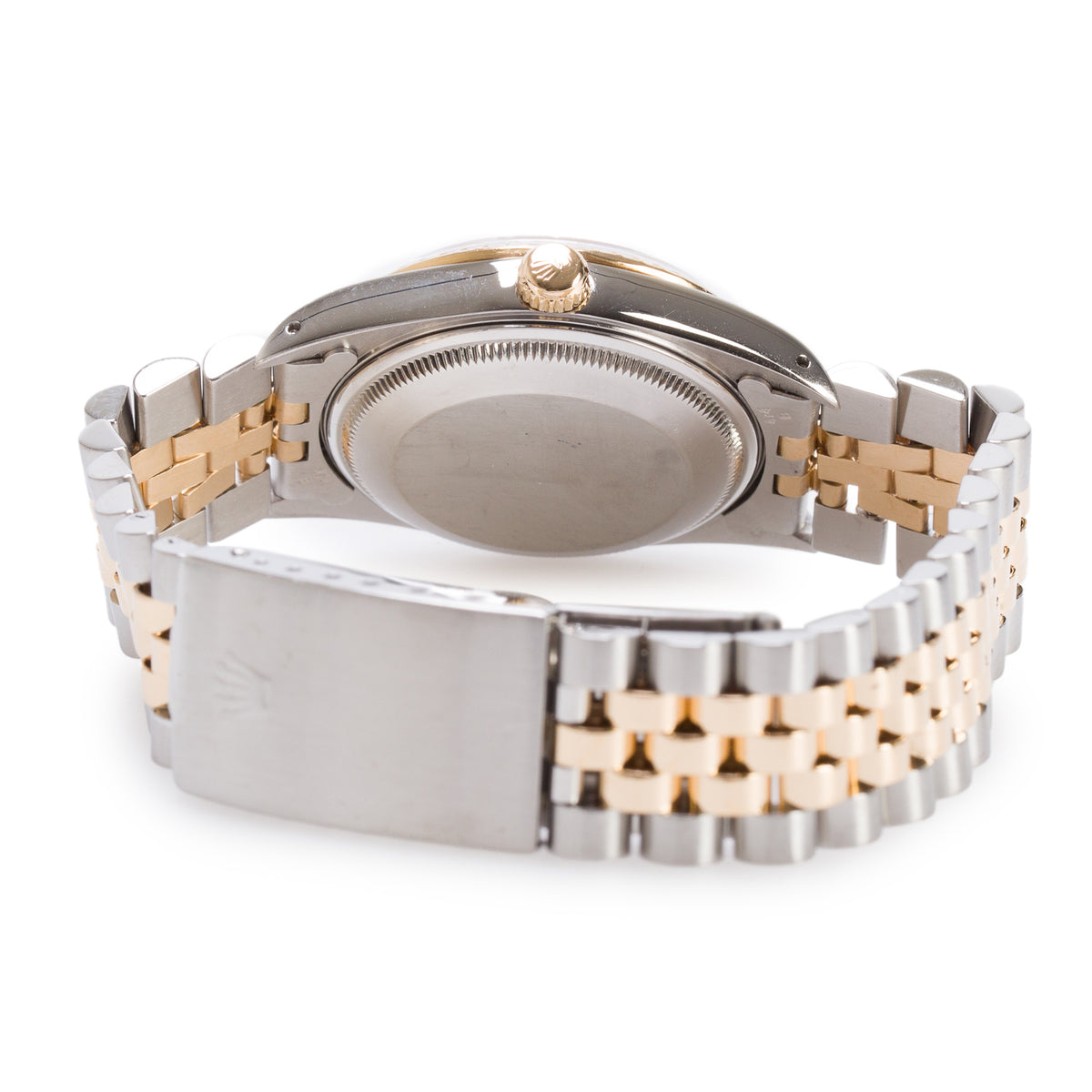 Rolex Stainless Steel & 18k Yellow Gold Oyster Perpetual Date 34 MM Automatic Watch Gold Dial 15223