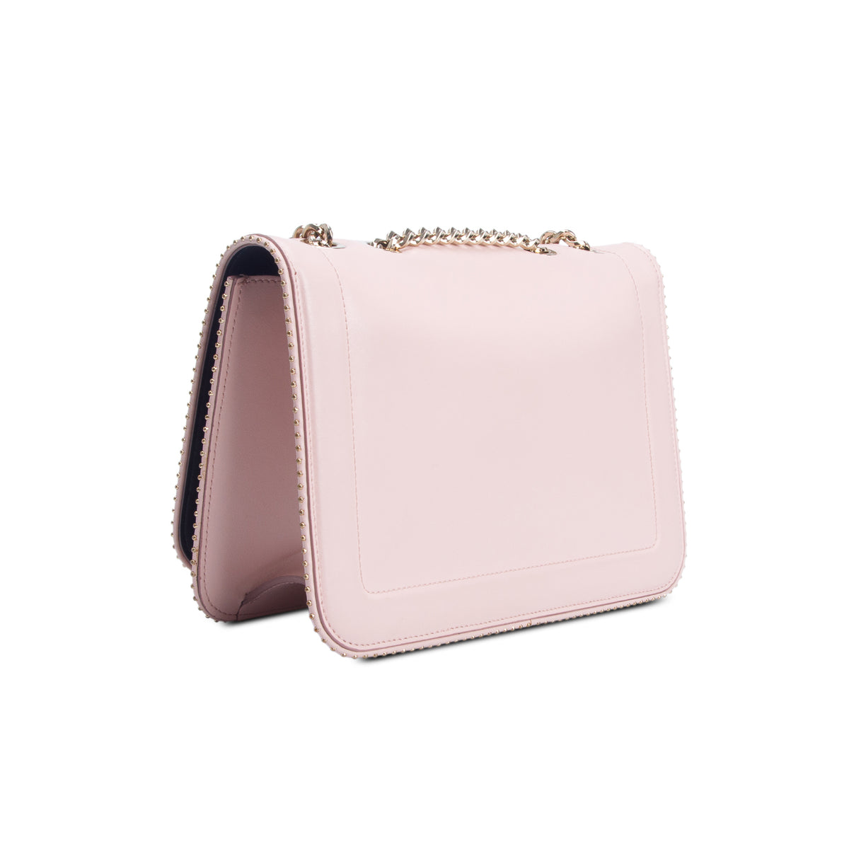 Ferragamo Pink Smooth Calfskin Vara Bow Shoulder Bag