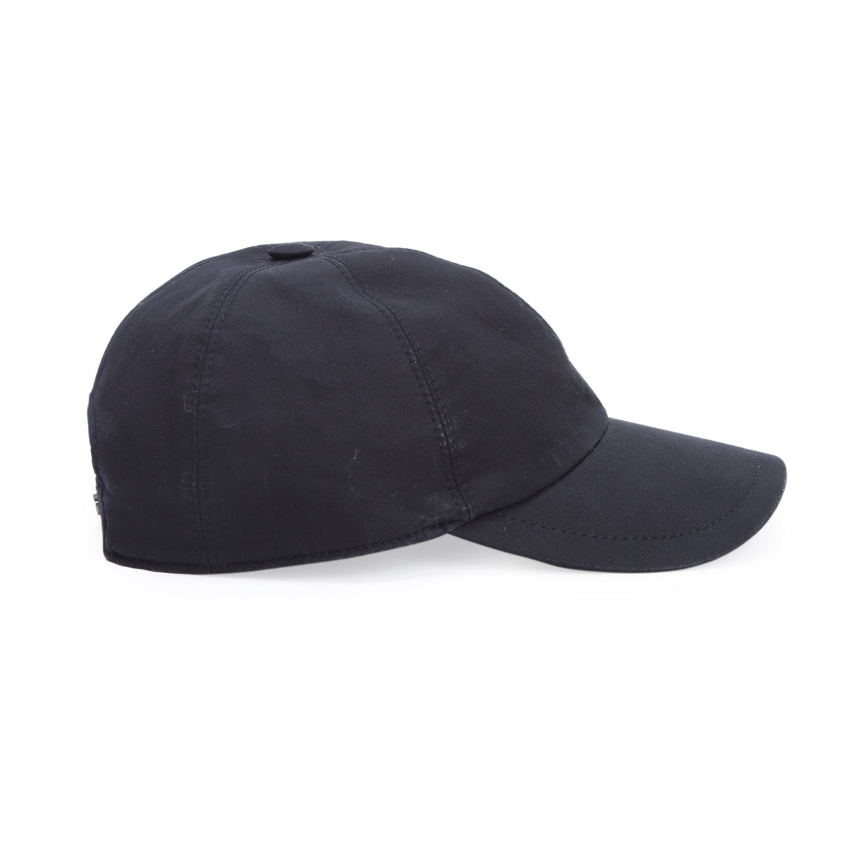 Chanel Black Canvas CC Baseball Cap