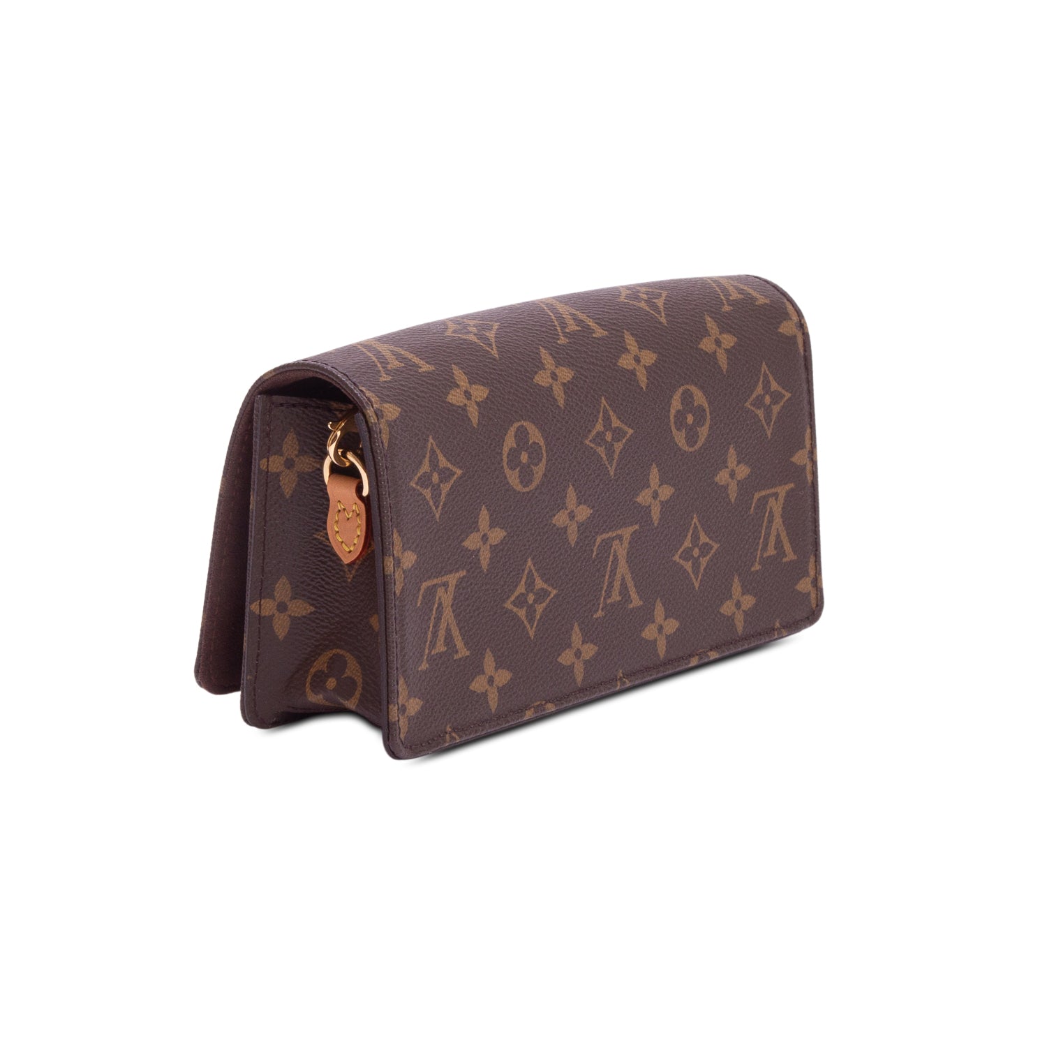 Louis Vuitton Monogram Lily Wallet on Chain w/ Box