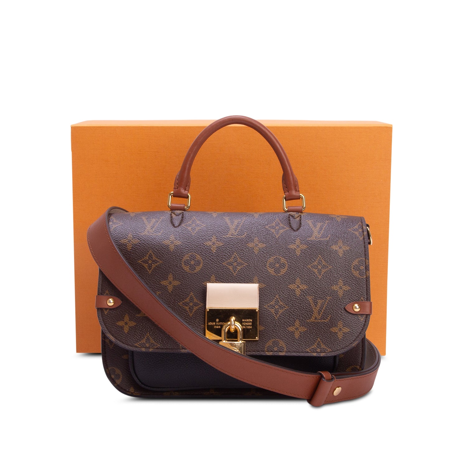 Louis Vuitton 2021 Monogram Vaugirard Bag w/ Box & Strap
