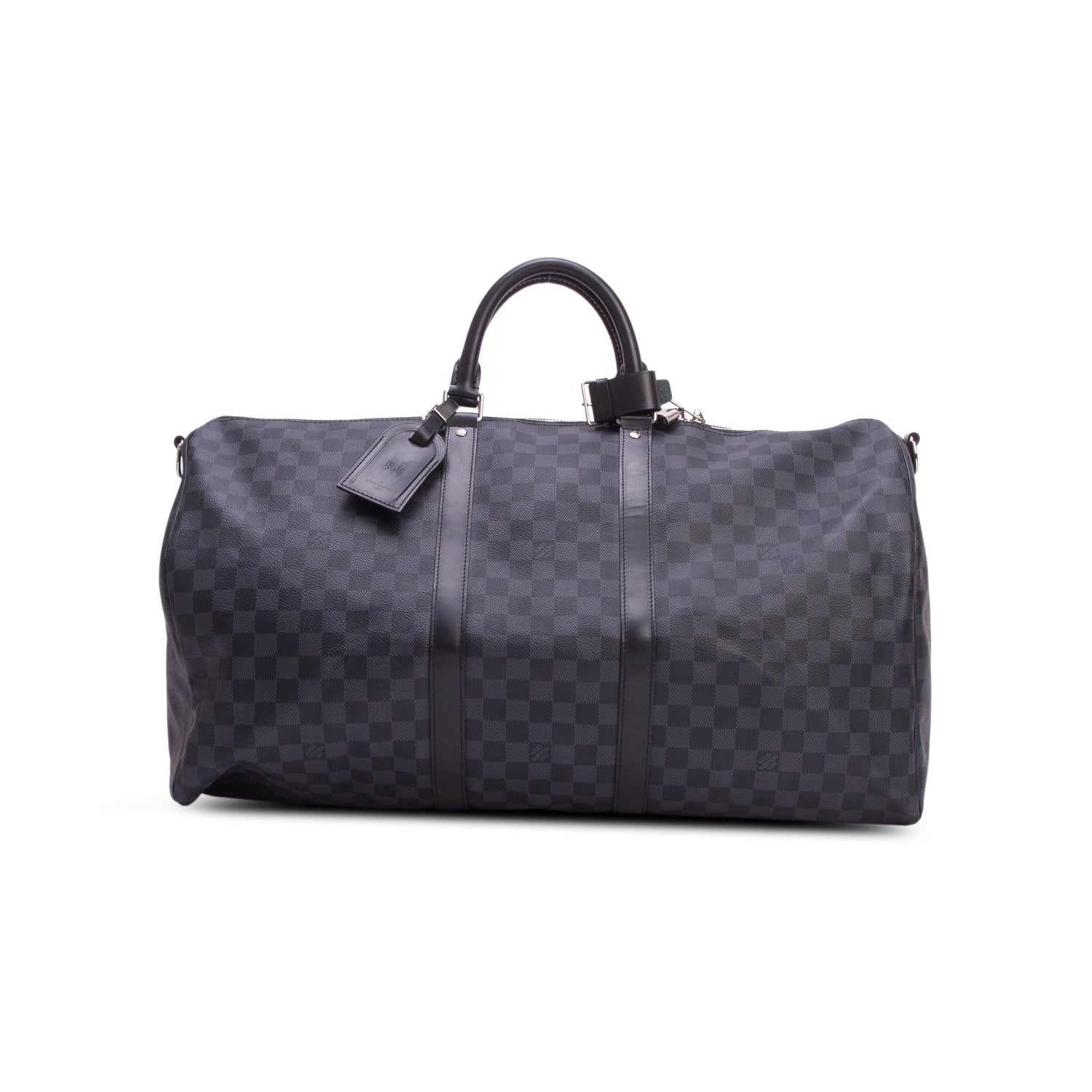 Louis Vuitton Damier Graphite Keepall Bandouliere 55 w/ Strap