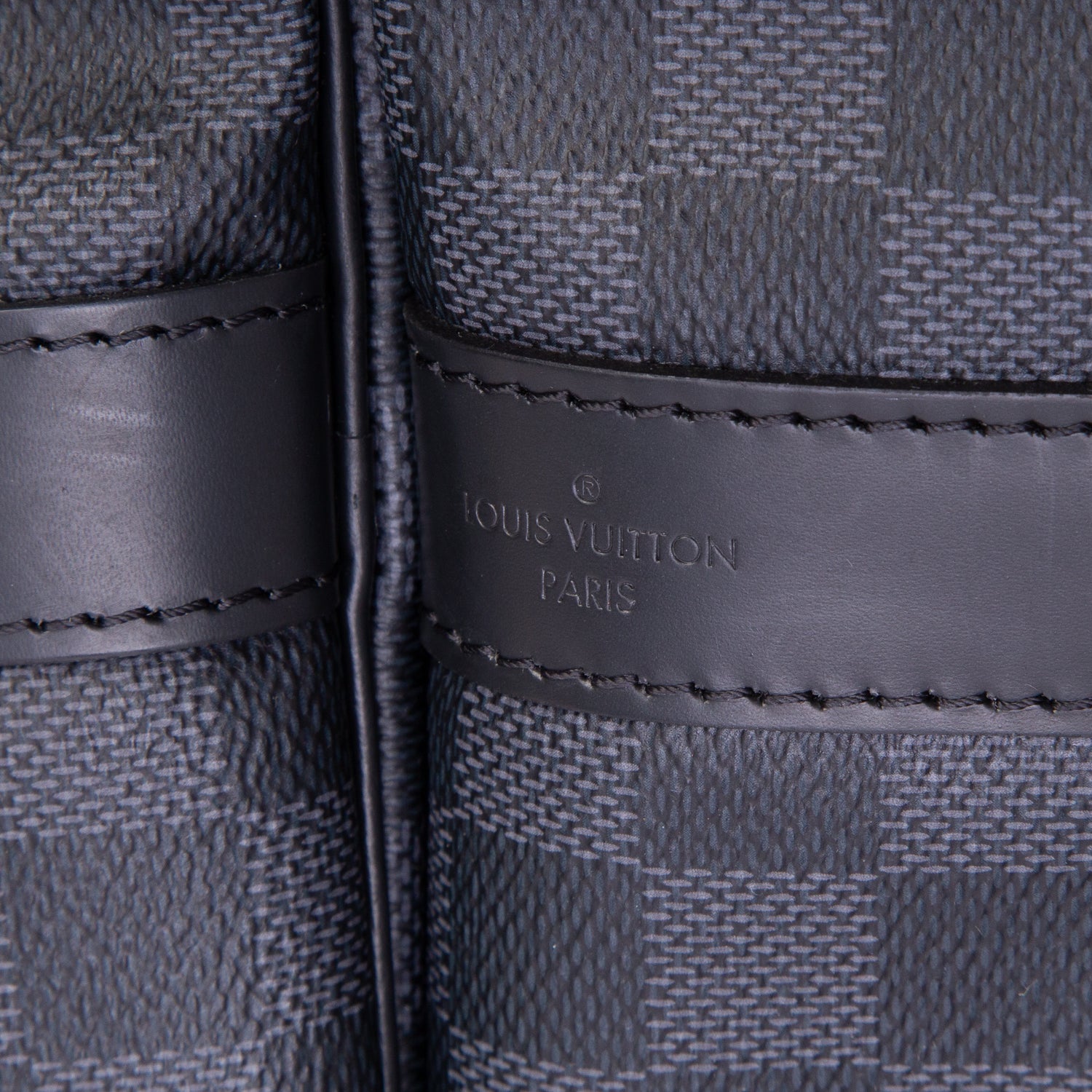 Louis Vuitton Damier Graphite Keepall Bandouliere 55 w/ Strap