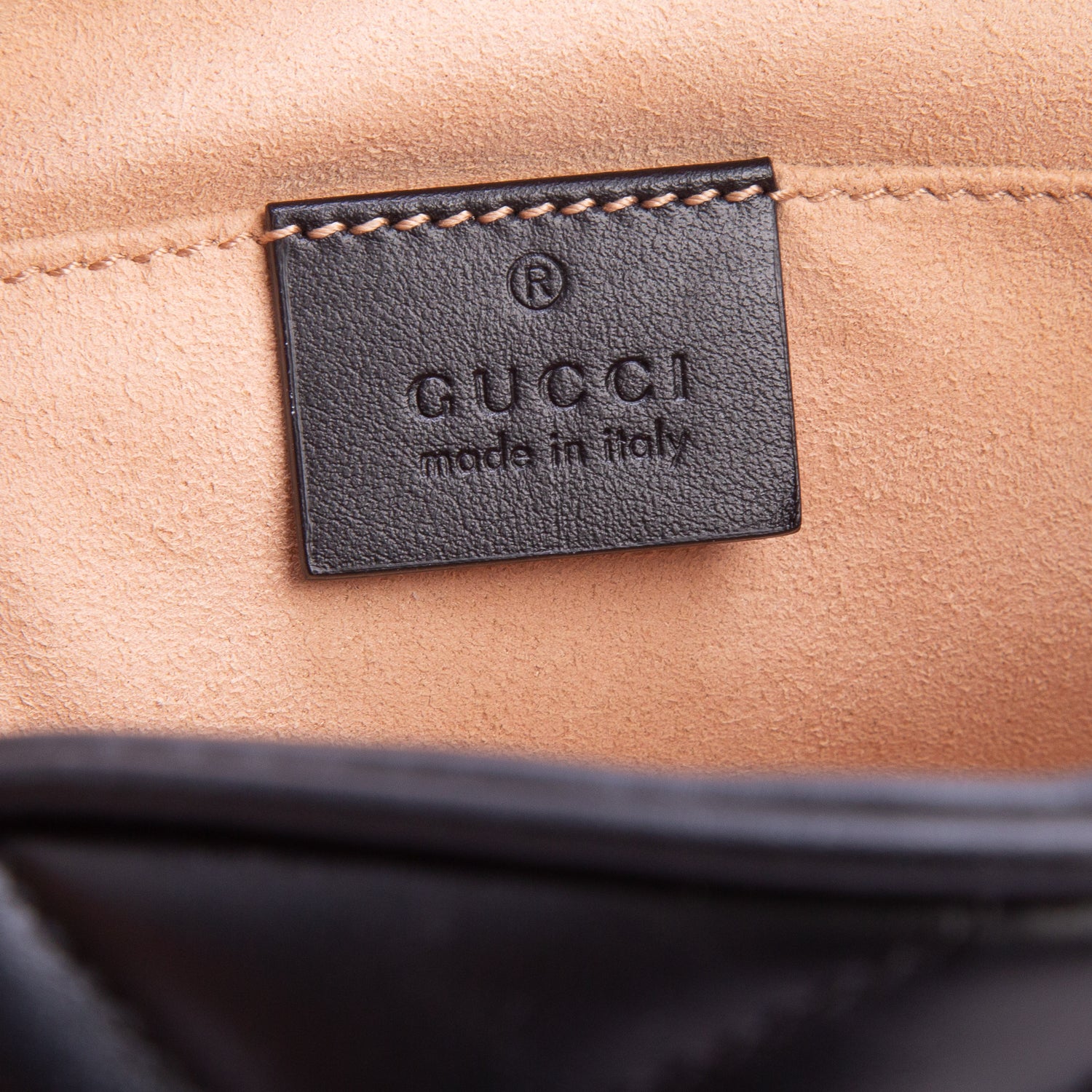 Gucci Black GG Marmont Matelasse Small Camera Bag
