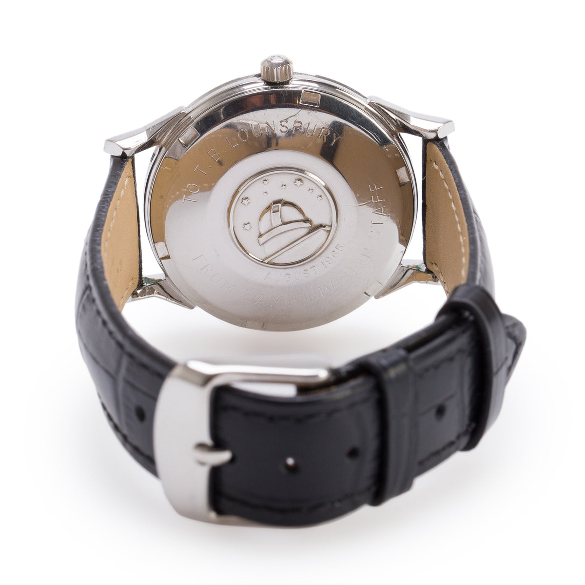 Omega Vintage Stainless Steel Constellation 34 MM Automatic Watch Pie-Pan Dial