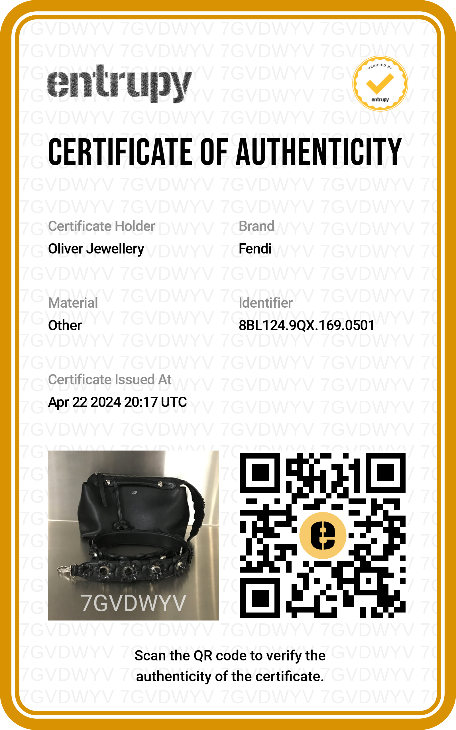 Fendi Black Vitello Dolce Flowerland Small By the Way Boston Bag w/ Flowerland Strap