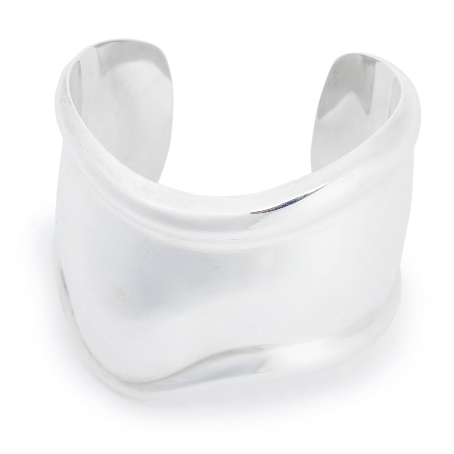 Tiffany & Co. Elsa Peretti Sterling Silver Medium Bone Cuff Bracelet w/ Box