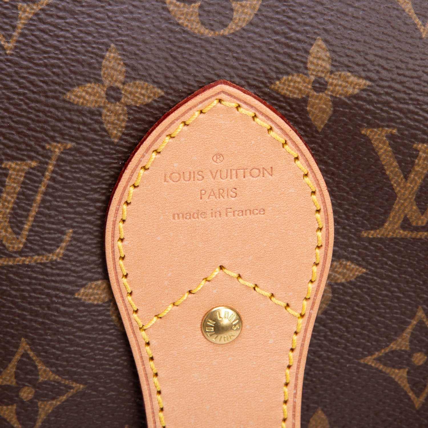 Louis Vuitton 2021 Monogram Hunting Bag w/ Strap & Receipt
