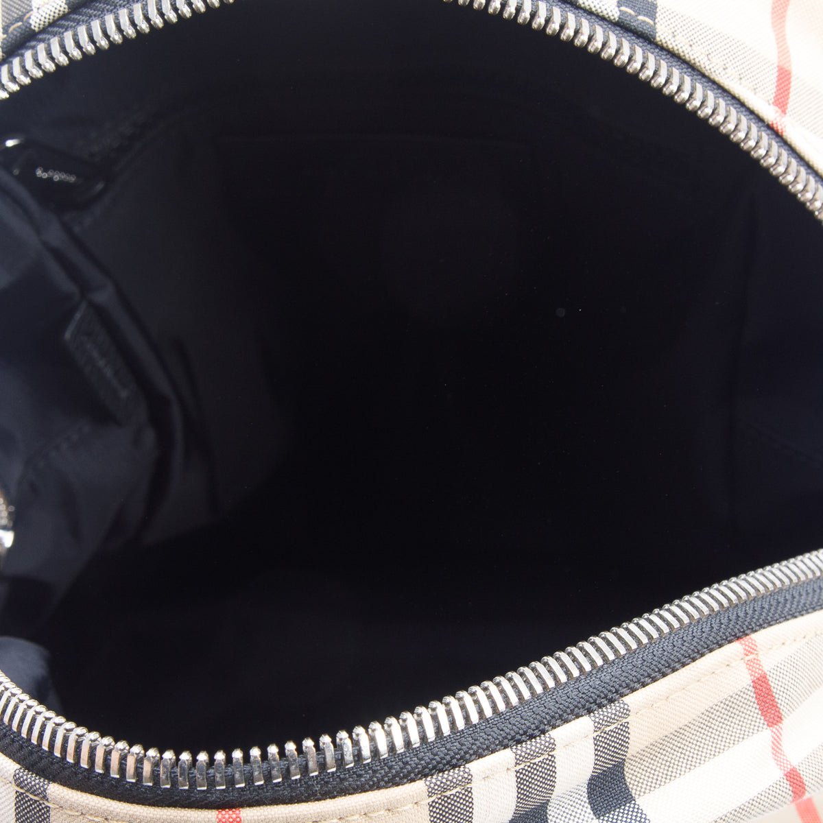Burberry Beige Check Canvas Small Nico Backpack