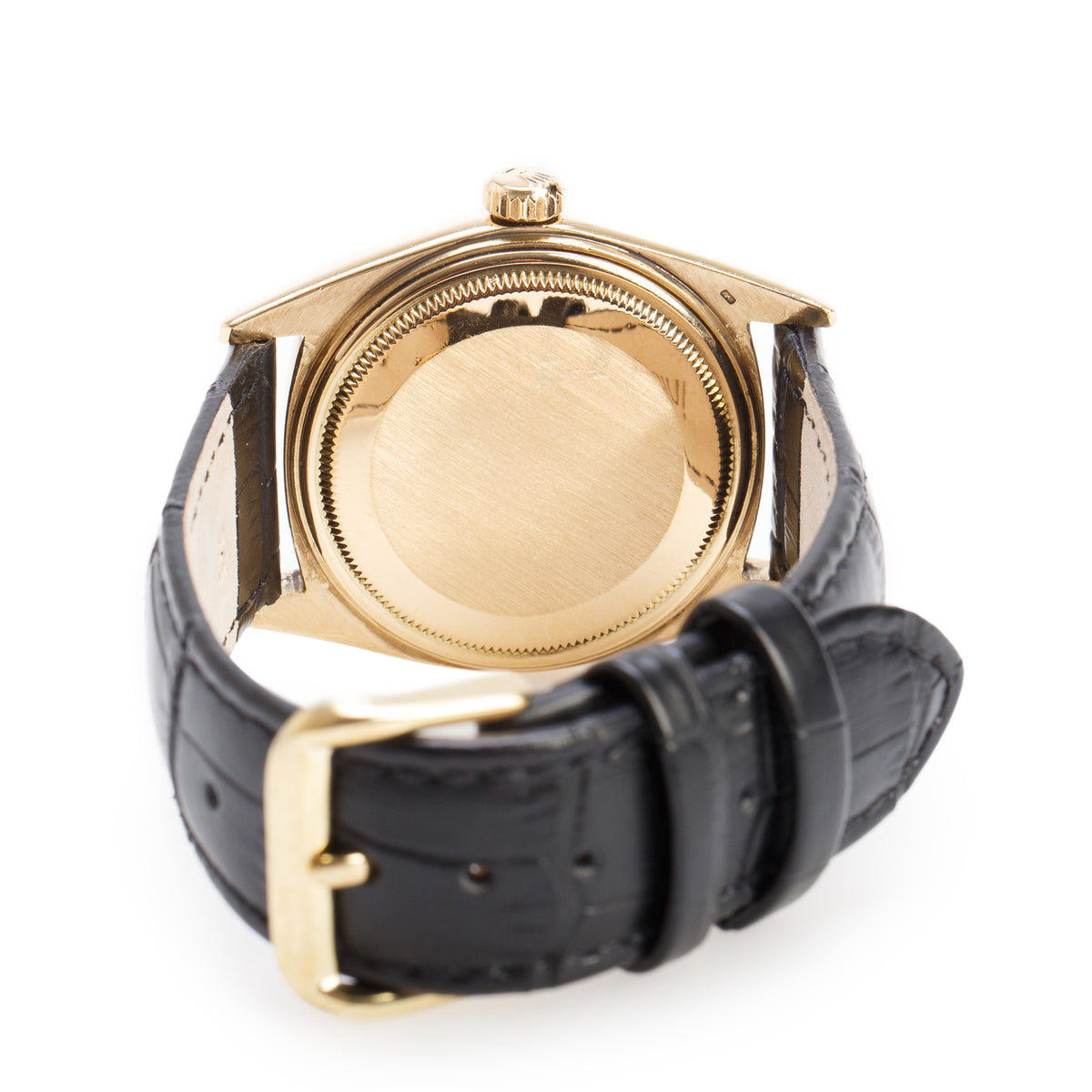 Rolex 18k Yellow Gold Day Date 36 MM President Watch Champagne Dial 1803