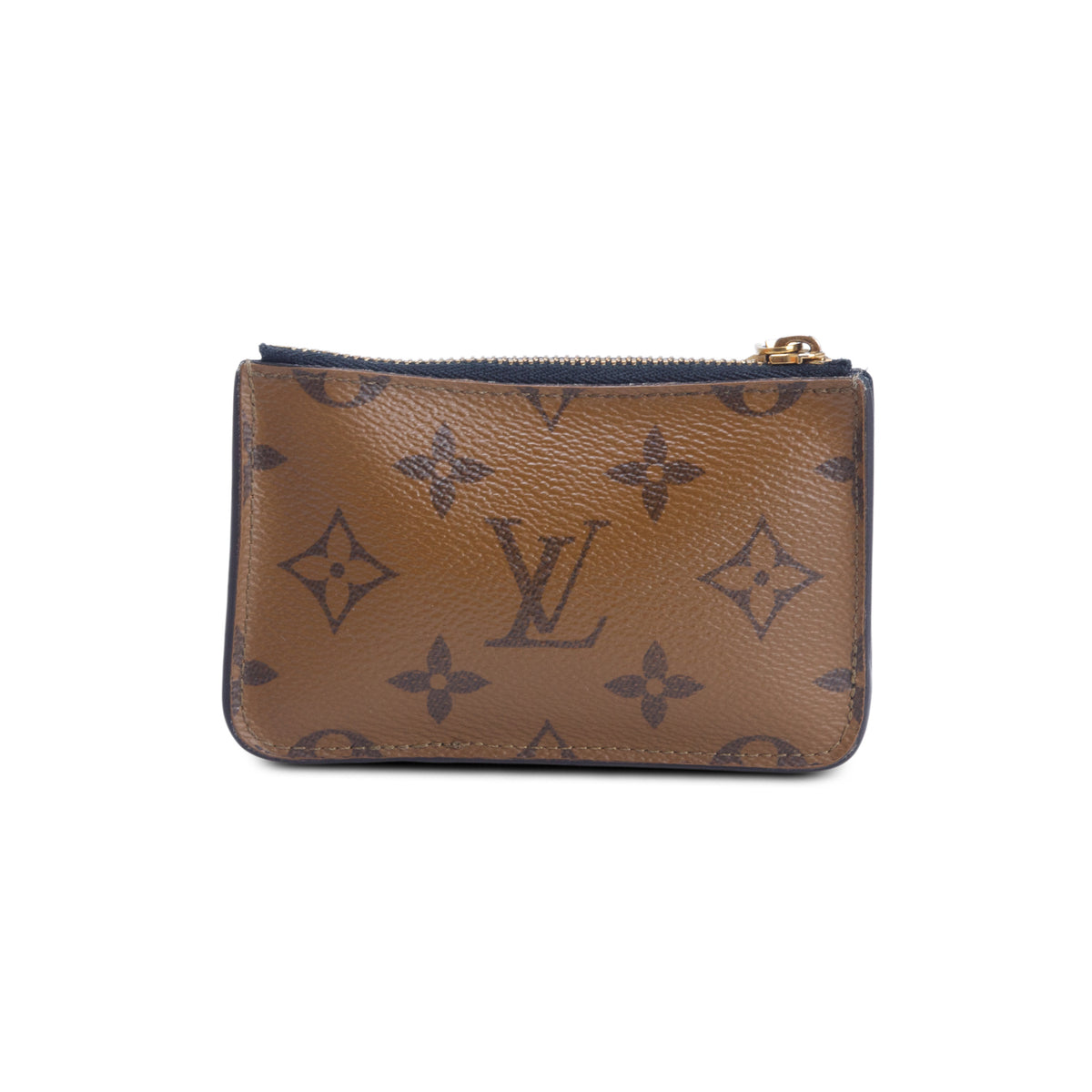 Louis Vuitton 2023 Monogram Reverse Romy Card Holder w/ Box & Receipt