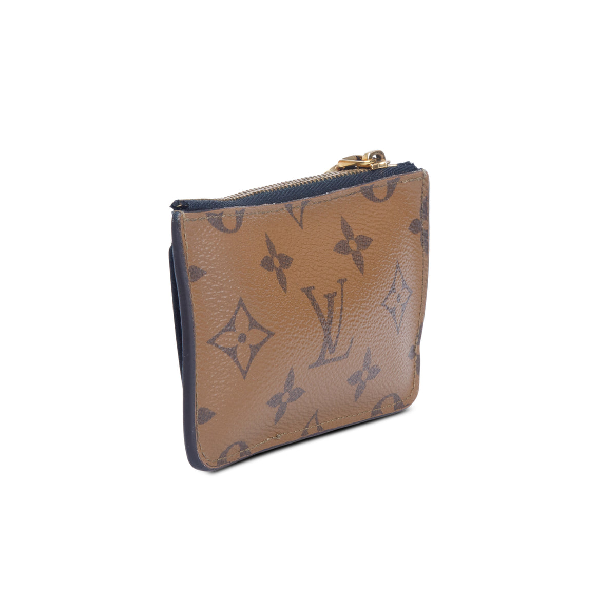 Louis Vuitton 2023 Monogram Reverse Romy Card Holder w/ Box & Receipt