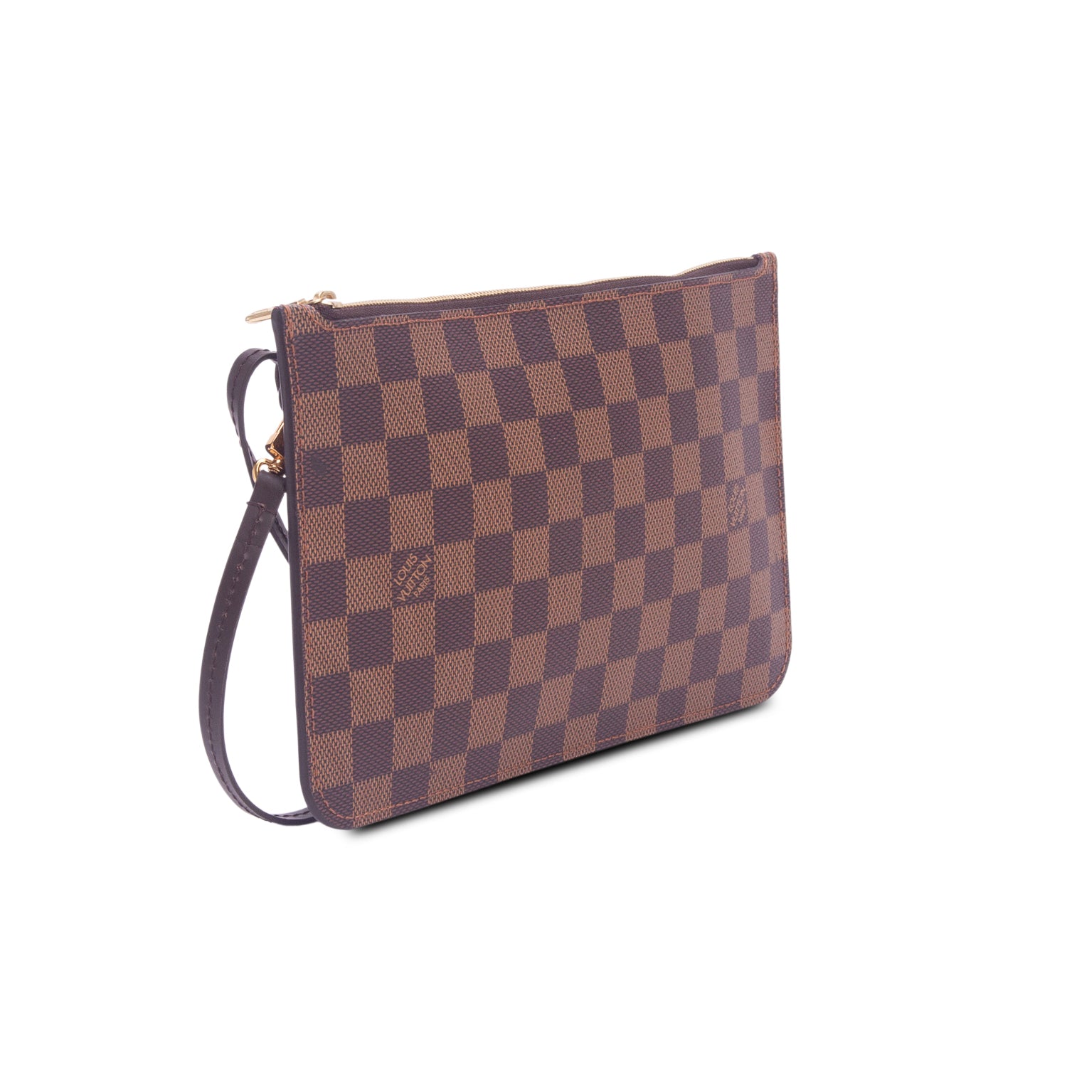 Louis Vuitton Damier Ebene Neverfull Pochette