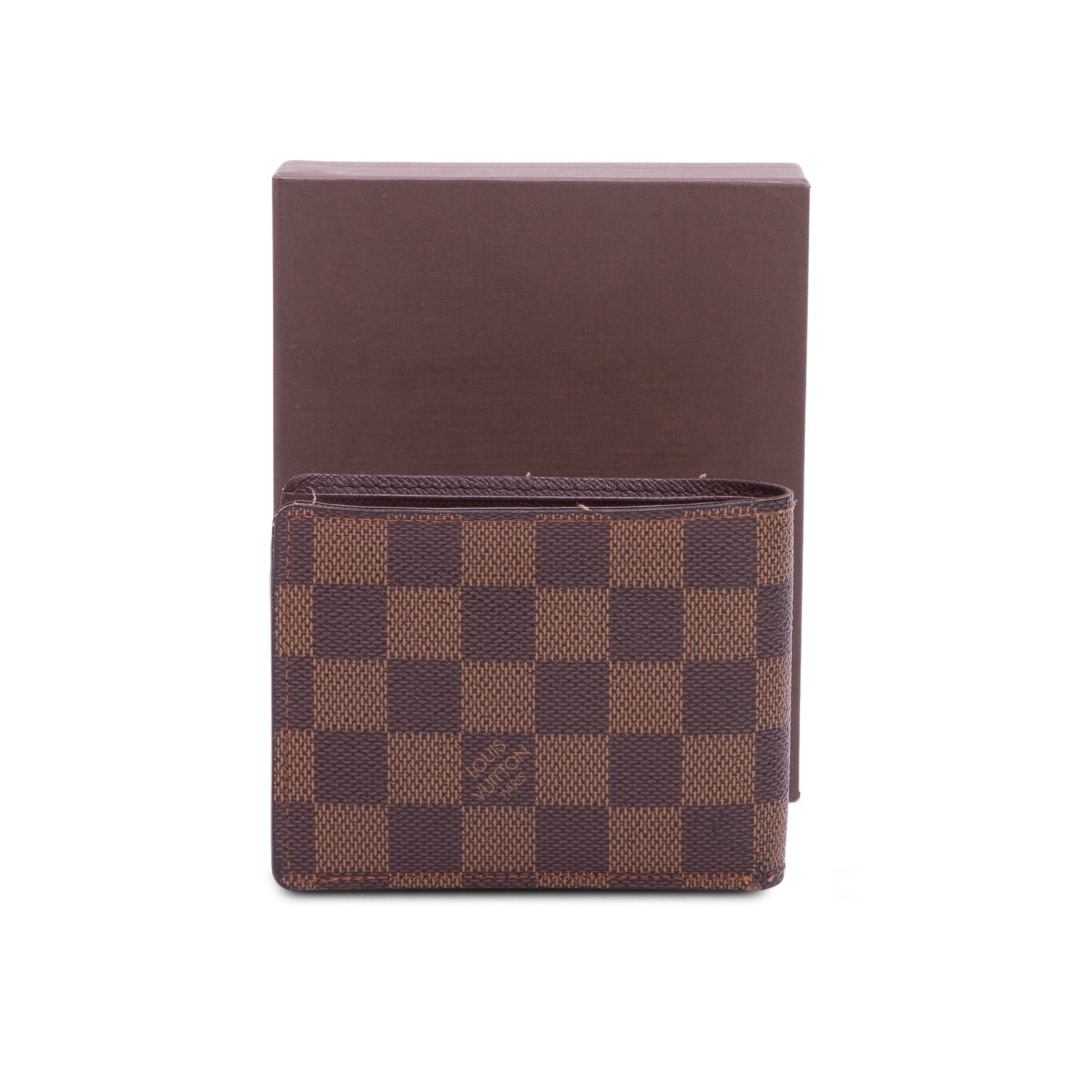 Louis Vuitton Damier Ebene Multiple Wallet w/ Box