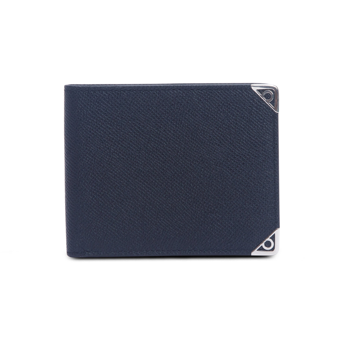 Ferragamo Black Leather Bifold Wallet