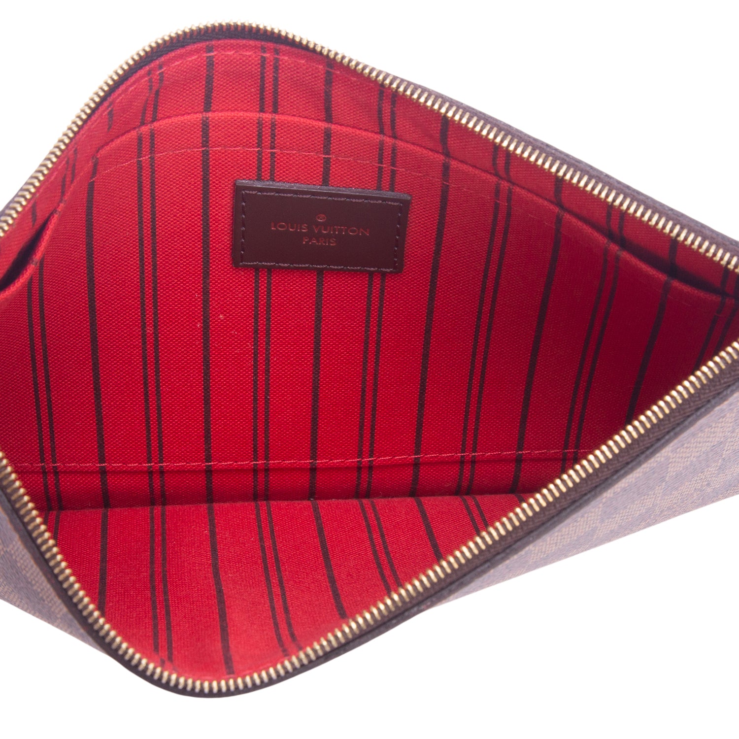 Louis Vuitton Damier Ebene Neverfull Pochette