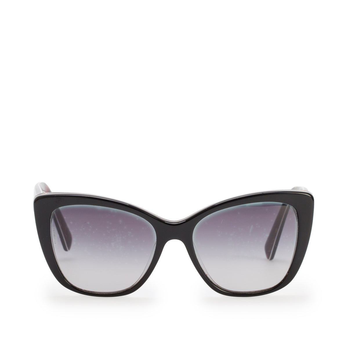 Dolce & Gabbana DG4216 Black Flower Print Acetate Butterfly Sunglasses w/ Case