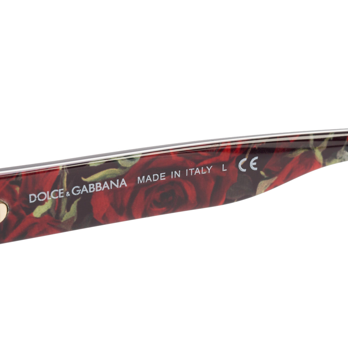 Dolce & Gabbana DG4216 Black Flower Print Acetate Butterfly Sunglasses w/ Case