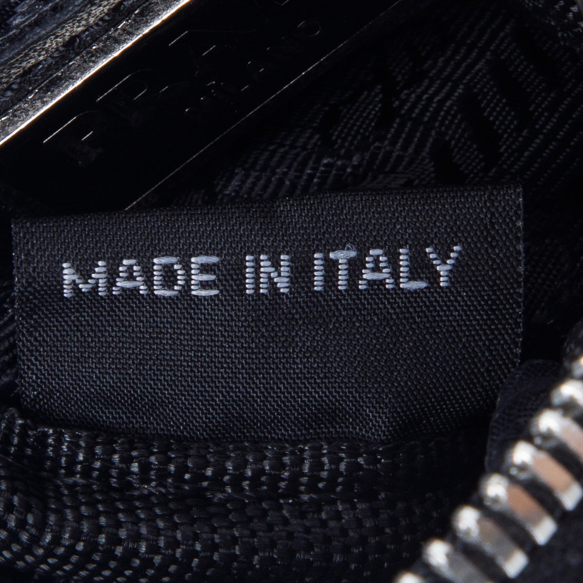 Prada Black Tessuto Nylon Arm Pouch