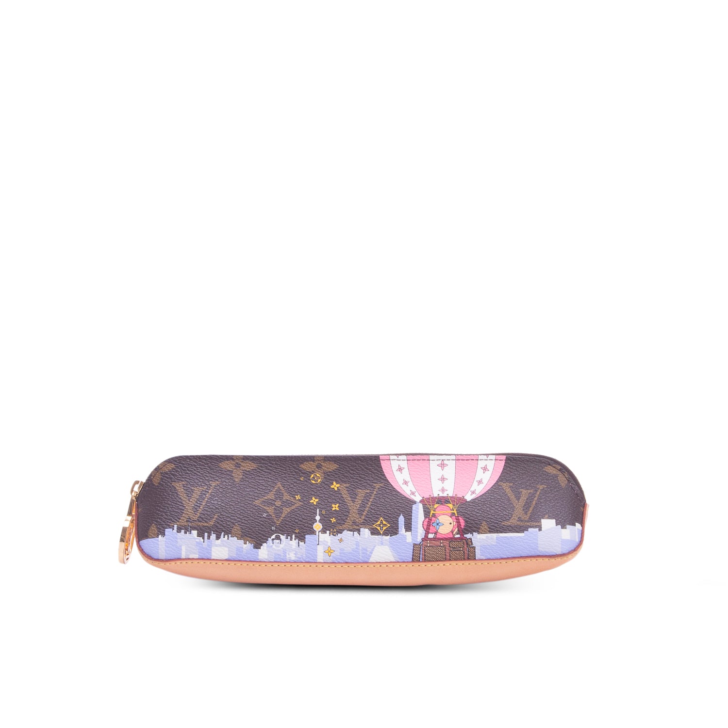 Louis Vuitton Monogram Christmas Animation Elizabeth Pencil Pouch