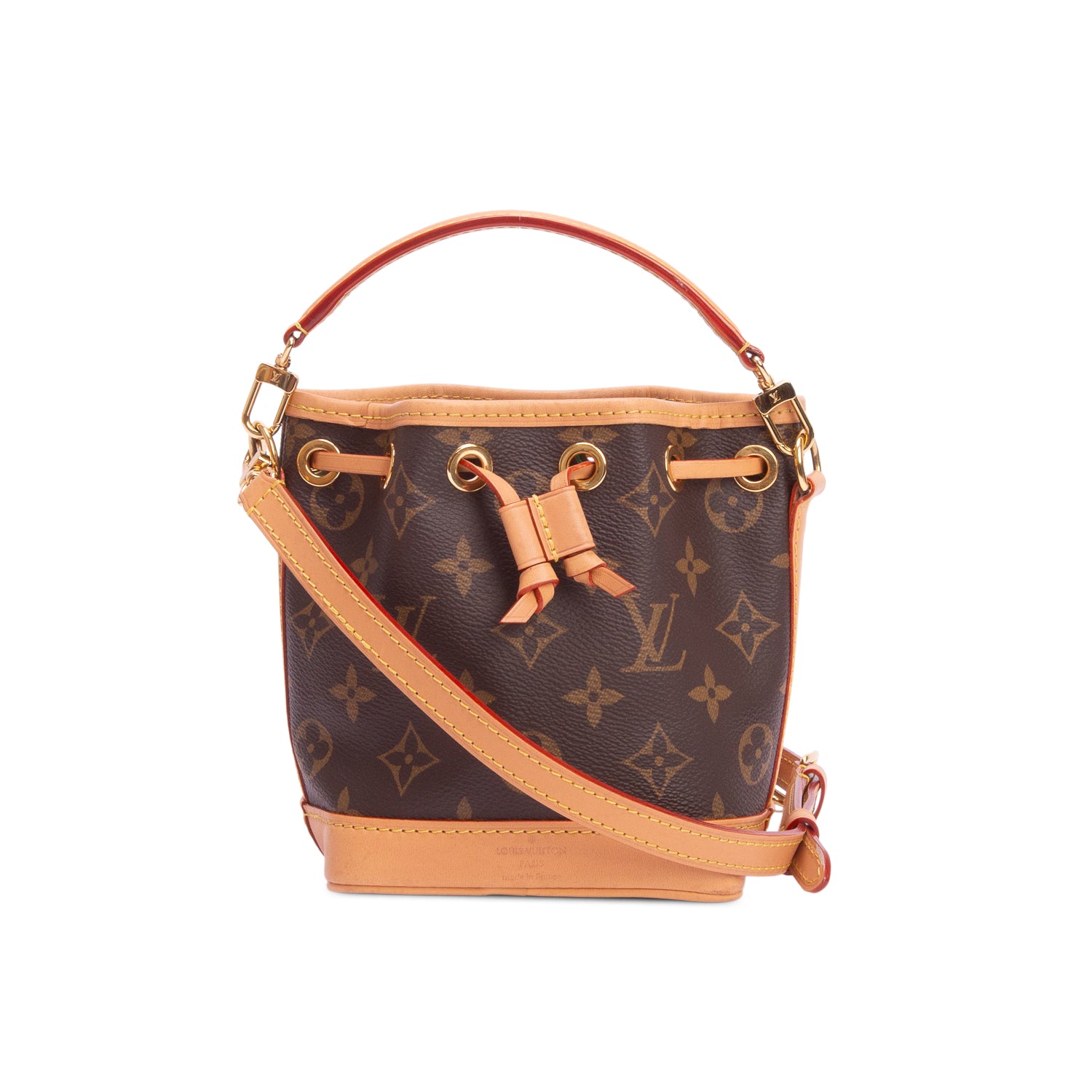 Louis Vuitton 2024 Monogram Nano Noe w/ Box, Receipt & Strap