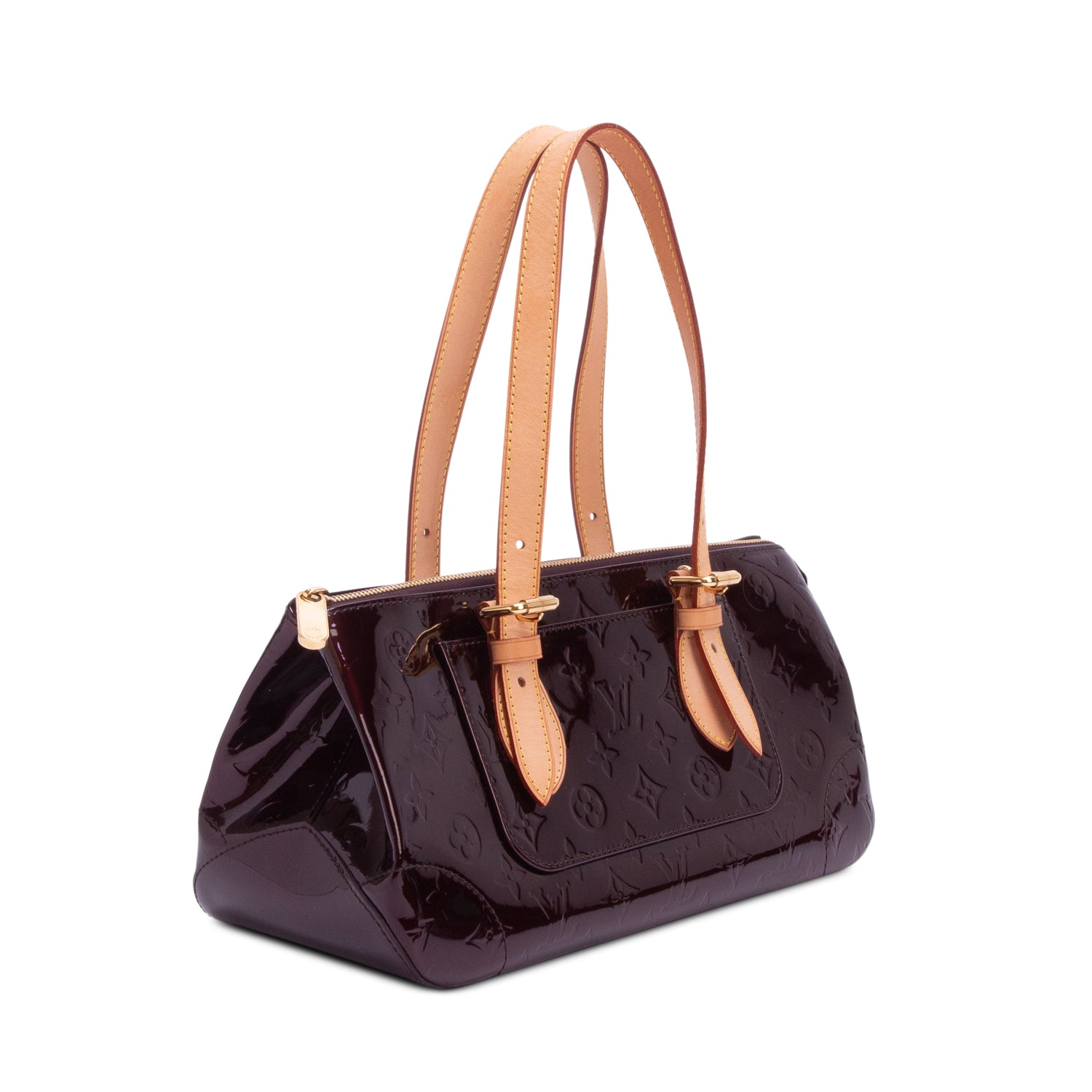Louis Vuitton Amarante Monogram Vernis Rosewood Avenue Bag
