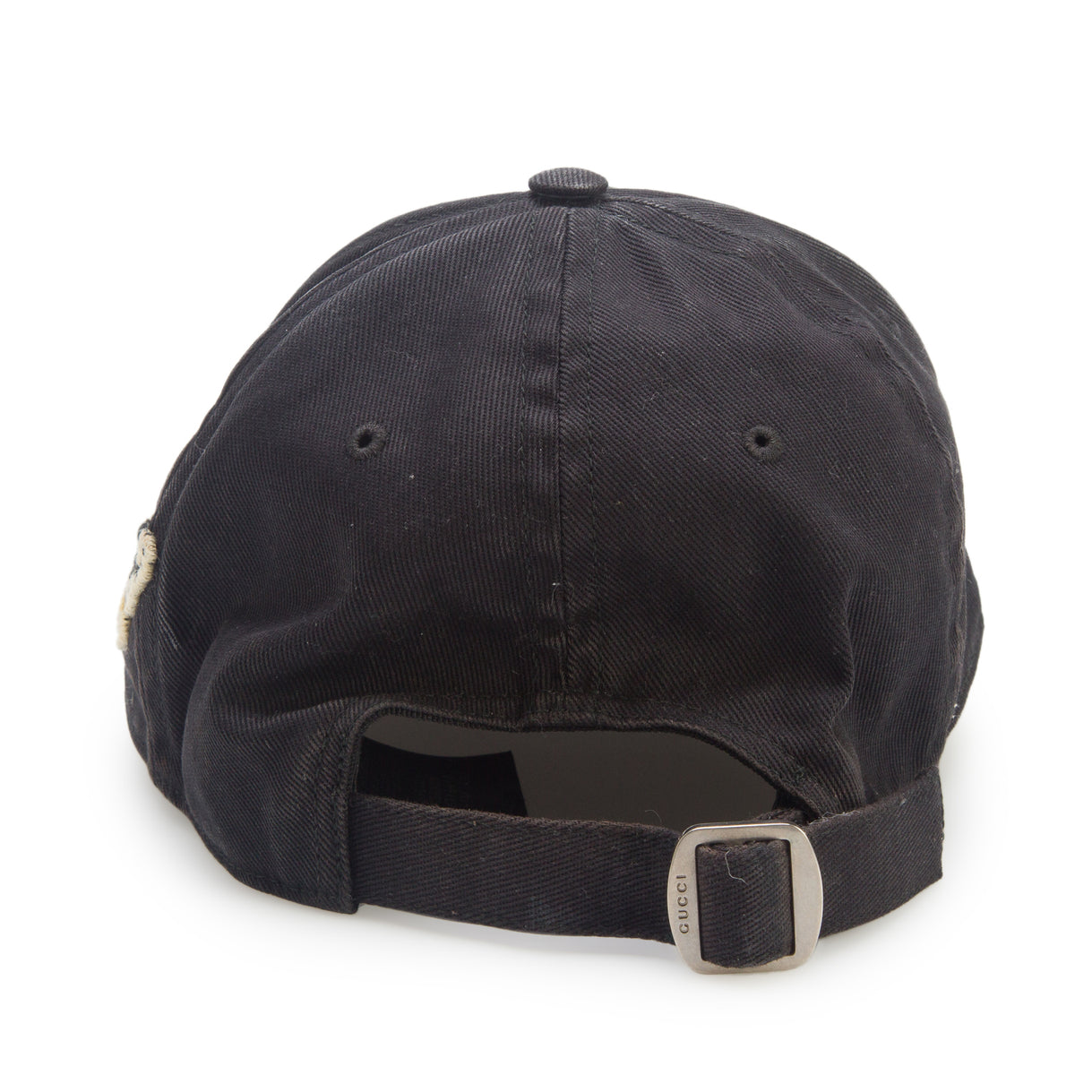 Gucci x MLB Black Canvas NY Yankees Butterfly Baseball Hat, Size 57-61