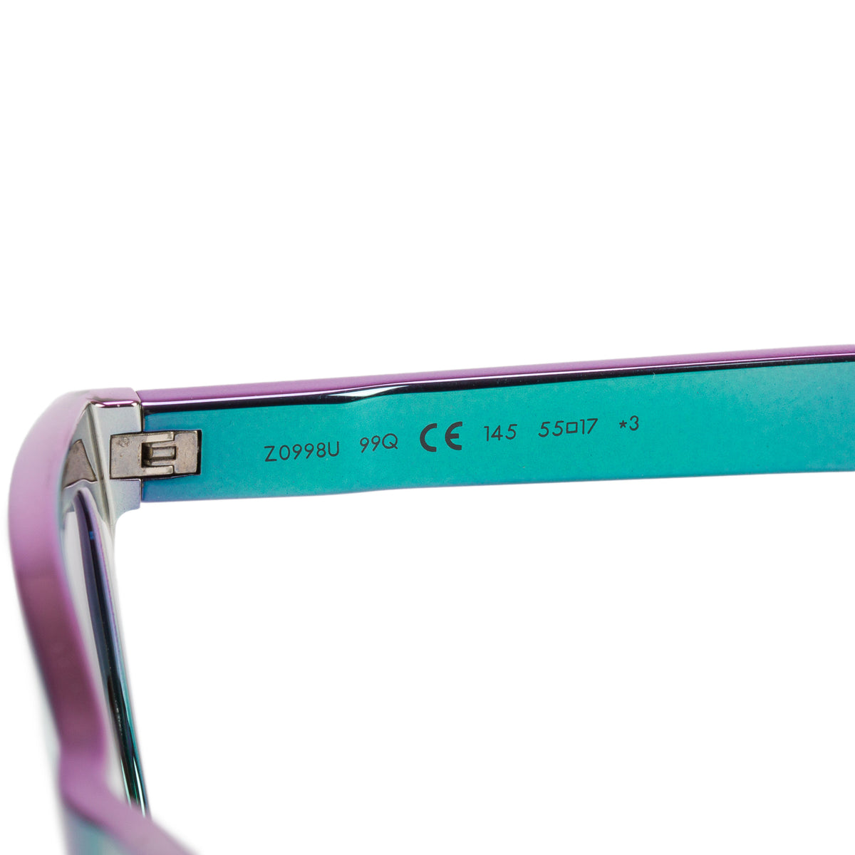 Louis Vuitton Z0998U Multicolor Aluminum Square Sunglasses w/ Case
