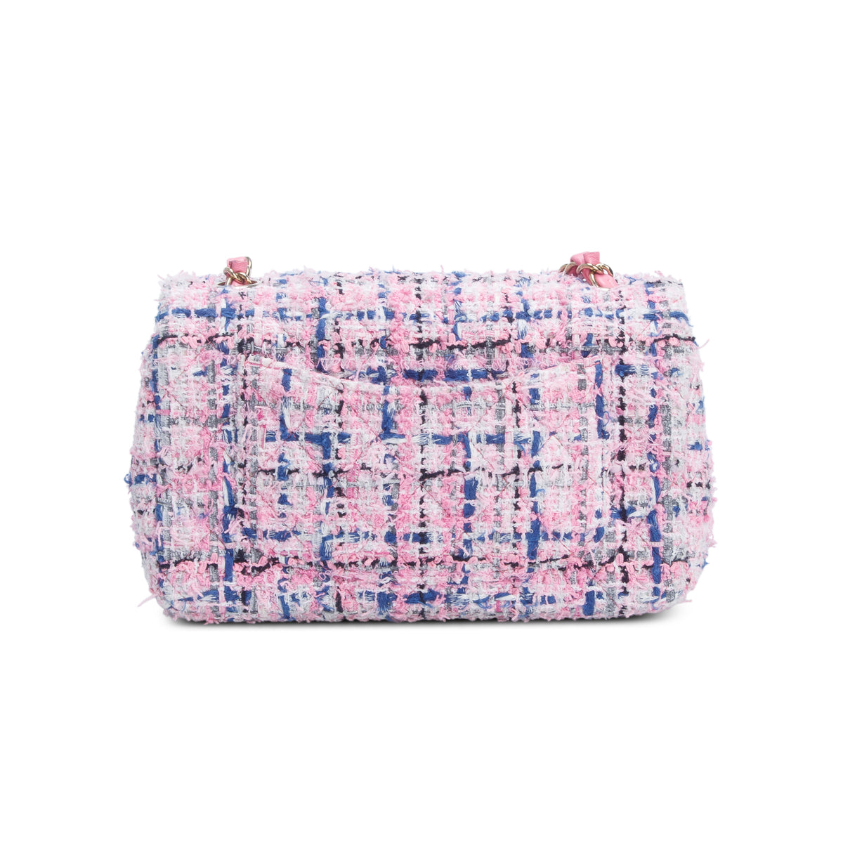 Chanel Multicolor Tweed Classic Mini Rectangular Flap Bag w/ Box