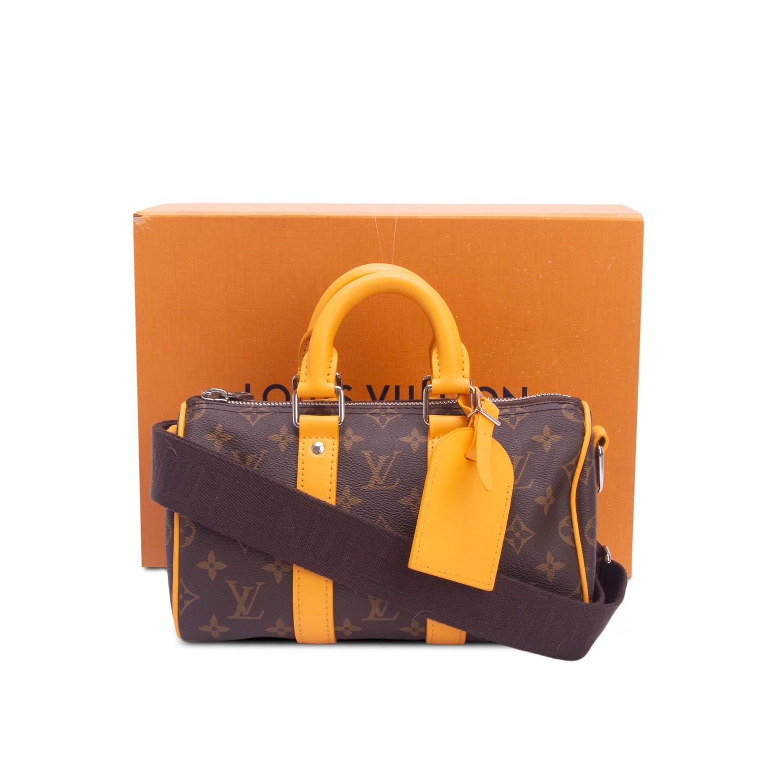 Louis Vuitton 2025 Monogram Macassar LV Colormania Keepall Bandouliere 25 w/ Box, Strap & Receipt