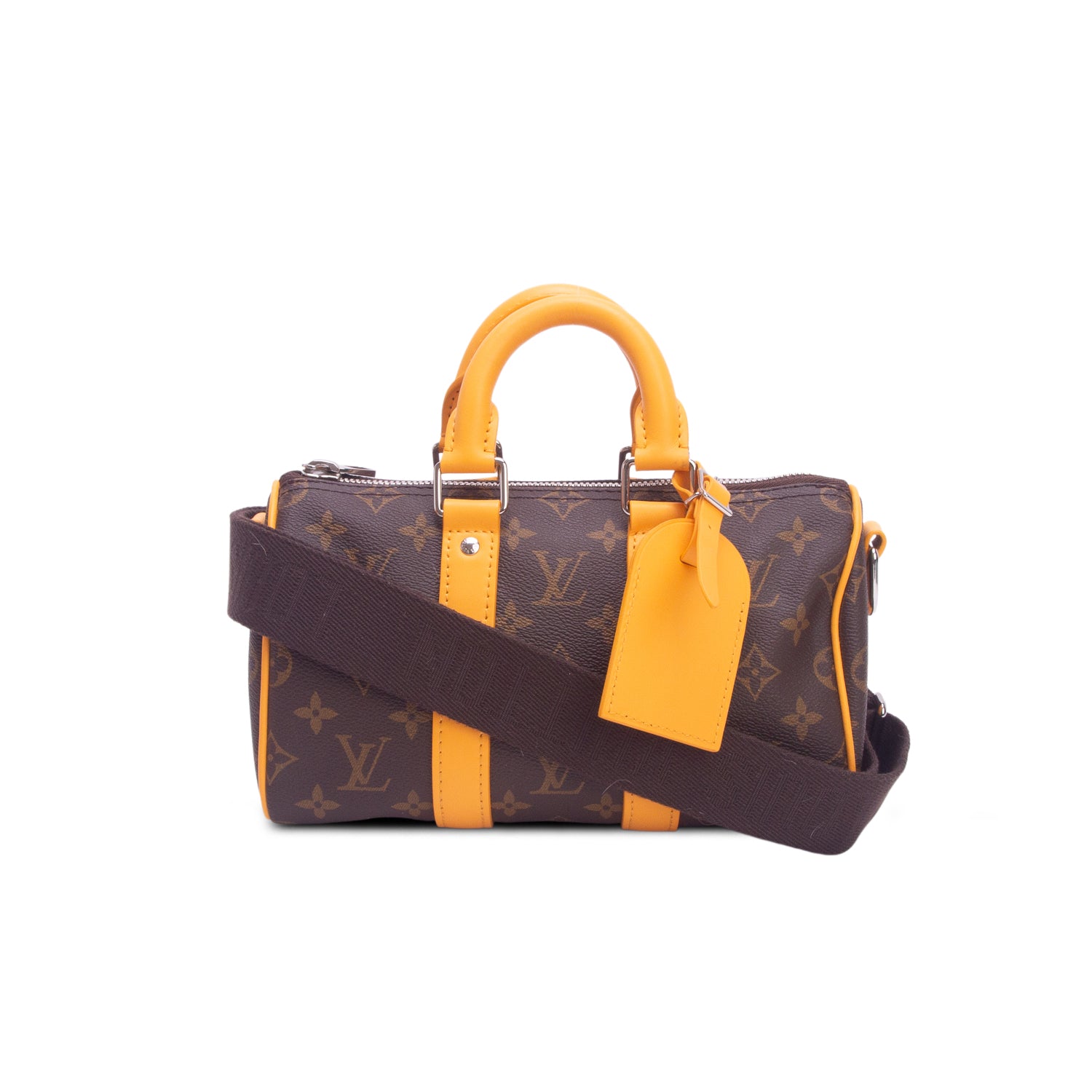 Louis Vuitton 2025 Monogram Macassar LV Colormania Keepall Bandouliere 25 w/ Box, Strap & Receipt
